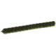 Zoom Centipede Finnesse Worm, 20 Pack, 4in, Avocado, 007147X
