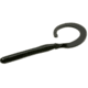 Zoom Curly Tail Finesse Worm, 20 Pack, 4in, Black, 010038X