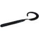 Zoom Curly Tail Finesse Worm, 20 Pack, 4in, Black/Blue, 010072X