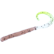Zoom Curly Tail Finesse Worm, 20 Pack, 4in, Pumpkin/Chartreuse, 010015X