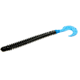 Zoom Dead Ringer Worm, 20 Pack, 4in, Black/Blue Tail, 017124X