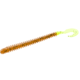 Zoom Dead Ringer Worm, 20 Pack, 4in, Pumpkin/Chartreuse, 17015