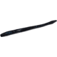 Zoom Finesse Worm, 20 Pack, 4.5in, Black/Blue, 004072X