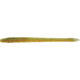 Zoom Finesse Worm, 20 Pack, 4.5in, Smoke Mustard Red, 004159X