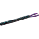 Zoom Fork Tail Soft Bait, 15 Pack,, Junebug, 087005X