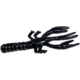 Zoom Lil Critter Craw, 12 Pack, 3in, Black/Blue, 014072X