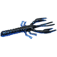 Zoom Lil Critter Craw, 12 Pack, 3in, Black Sapphire, 014100X