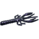 Zoom Lil Critter Craw, 12 Pack, 3in, Blackberry, 014229X