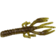 Zoom Lil Critter Craw, 12 Pack, 3in, Green Pumpkin Magic, 014284X