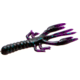 Zoom Lil Critter Craw, 12 Pack, 3in, Junebug, 014005X