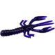 Zoom Lil Critter Craw, 12 Pack, 3in, Junebug Red, 014177X