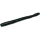Zoom Magnum Finesse Worm, 10 Pack, 5in, Black Emerald, 114136X