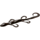 Zoom Mini Lizard, 15 Pack, 4in, Black Red Glitter, 005001X