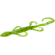 Zoom Mini Lizard, 15 Pack, 4in, Chartreuse Pepper, 5009