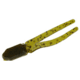 Zoom Skinny Chunk Bait, 20 Pack, 2.75in, Green Pumpkin, 044025X