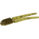 Zoom Skinny Chunk Bait, 20 Pack, 2.75in, Green Pumpkin Blue, 044239X