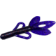 Zoom Super Hog Creature Bait, 10 Pack, 4in, Junebug Red, 085177X