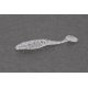 Zoom Swimmin' Super Fluke Jr Swimbaits, 10, 4in, Disco Violet, 117300