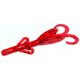 Zoom Tiny Brush Hog Mini Creature Bait, 15 Pack, 3in, Cherry Seed, 055018X