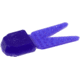 Zoom Tiny Chunk Jig Trailer, 5 Pack, 2in, Flippin Purple, 029101X