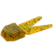 Zoom Tiny Chunk Jig Trailer, 5 Pack, 2in, Rootbeer Pepper Green, 029097X