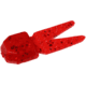 Zoom Tiny Chunk Jig Trailer, 5 Pack, 2in, Ruby Red, 029134X
