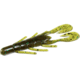 Zoom U-V Speed Craw, 12 Pack, 3.5in, Amber Black, 080214X
