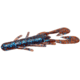 Zoom U-V Speed Craw, 12 Pack, 3.5in, Moccasin Blue, 080007X