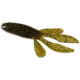 Zoom Z-Hog Creature Bait, 8 Pack, 4in, Green Pumpkin Blue, 119239X