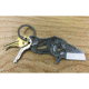 Zootility ST-1 Compact Knife, 3in Closed, 1.25in 420 Stainless Blade, Stainless Steel Handle, ST-1