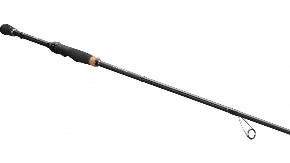 13 Fishing MYTH Spin Rod, 61ft, Medium Light, Mag, Fast, Ging Rap, Black, MYTS610ML-MAG-F