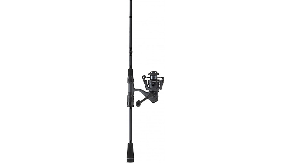 13 Fishing VOID Spin Rod and Reel Combo, 71ft, Medium, 2 Pieces, Black, VOIDSC71M-2.5