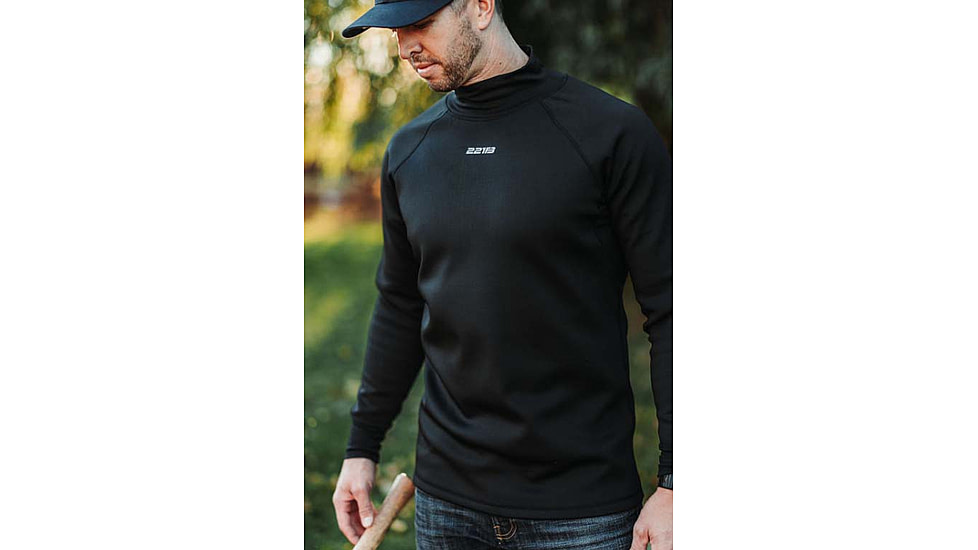 221B Tactical Equinoxx K2 Thermal Baselayer - Mens, Black, Medium, EQXK2T-M-BLK