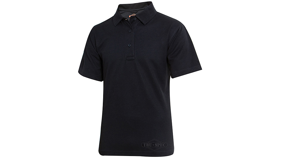 24 7 Series 4328006 Mens Short Sleeve Polo Shirt Black