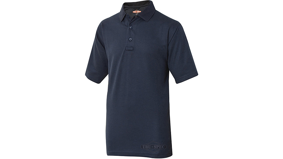 24 7 Series 4331009 Mens Short Sleeve Polo Shirt Navy