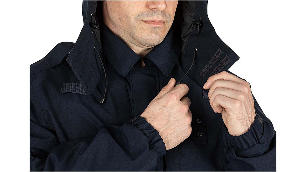 5.11 Tactical 4-In-1 Patrol Jacket 2.0 - Mens, Dark Navy, XLS, 48359ABR-724-XL-S