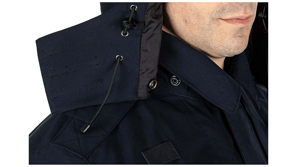 5.11 Tactical 4-In-1 Patrol Jacket 2.0 - Mens, Dark Navy, XLS, 48359ABR-724-XL-S