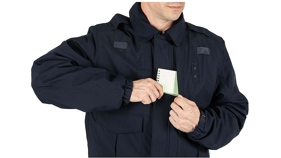 5.11 Tactical 4-In-1 Patrol Jacket 2.0 - Mens, Dark Navy, XLS, 48359ABR-724-XL-S
