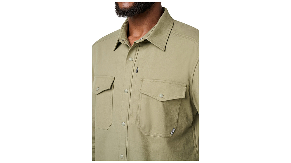 5.11 Tactical Austin Flannel Solid - Mens