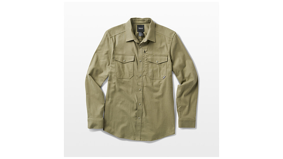 5.11 Tactical Austin Flannel Solid - Mens