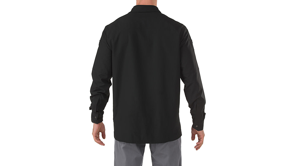 5.11 Tactical Freedom Flex Woven Long Sleeve - Men's, Black, L, 72417-019-L