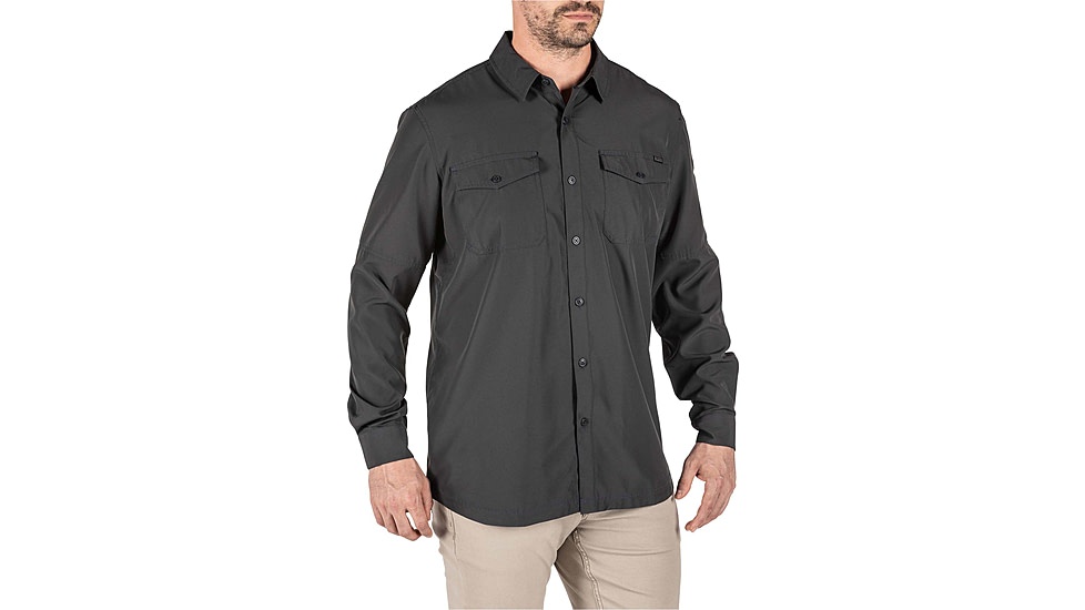 5.11 Tactical Marksman Long Sleeve Shirt - Mens, Volcanic, Medium, 72521-098-M