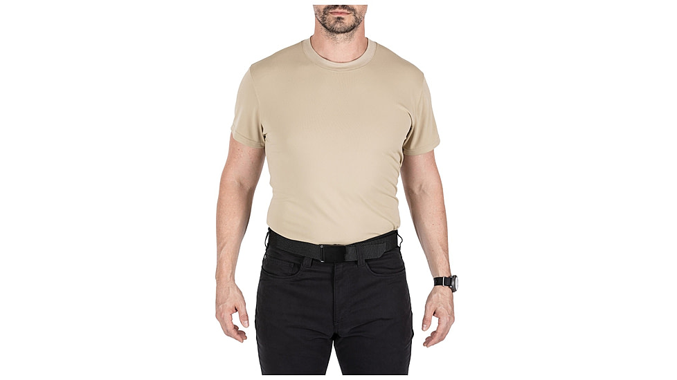 5.11 Tactical Performance Utili-T Short Sleeve 2-pack - Men's, Acu Tan, M, 40174-165-M