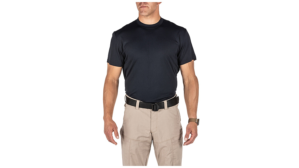 5.11 Tactical Performance Utili-T Short Sleeve 2-pack - Men's, Dark Navy, S, 40174-724-S
