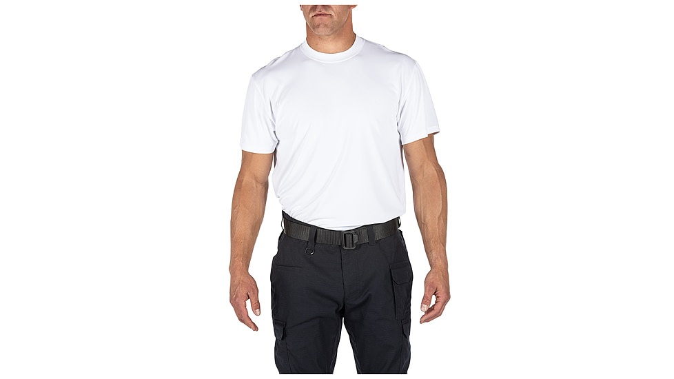 5.11 Tactical Performance Utili-T Short Sleeve 2-pack - Men's, White, XL, 40174-010-XL