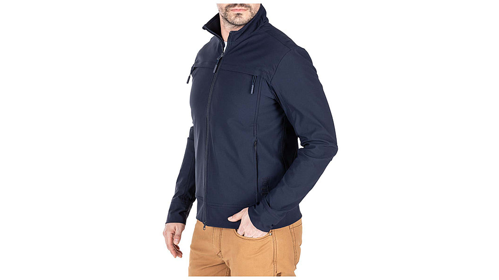 5.11 Tactical Preston Wind Jacket - Mens, Peacoat, 2XL, 78028-787-2XL