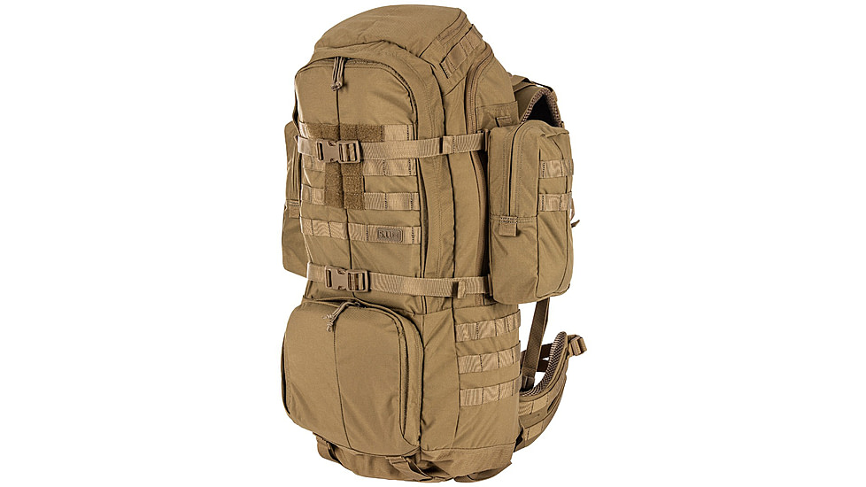 5.11 Tactical 60L Rush100 Backpack, Kangaroo, L/XL, 56555-134-L/XL
