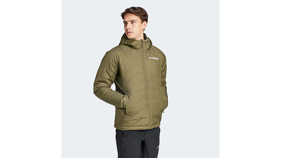 Adidas Terrex IM7681 MT INS HO JKT, Mens, OLISTR, 2XL, IM7681-2XL