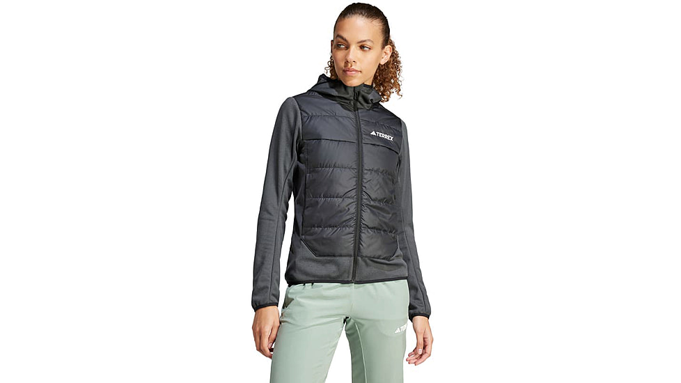 Adidas Terrex IR7882 W MULTI HYB JKT BLACK, Womens, BLACK, S, IR7882-S