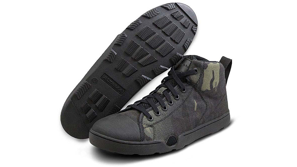 Altama Maritime Assault Mid Tactical Boot - Mens, Black Multicam, 333051GSA-14.0-W